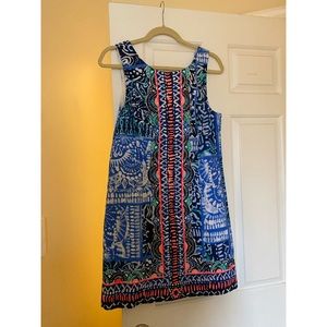 EUC Lilly Pulitzer Island Print Mila Shift